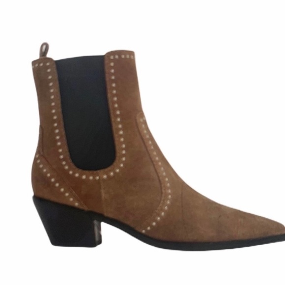 —-SOLD—- NEW Paige willa studded ankle boot Sz 6 - Picture 2 of 6